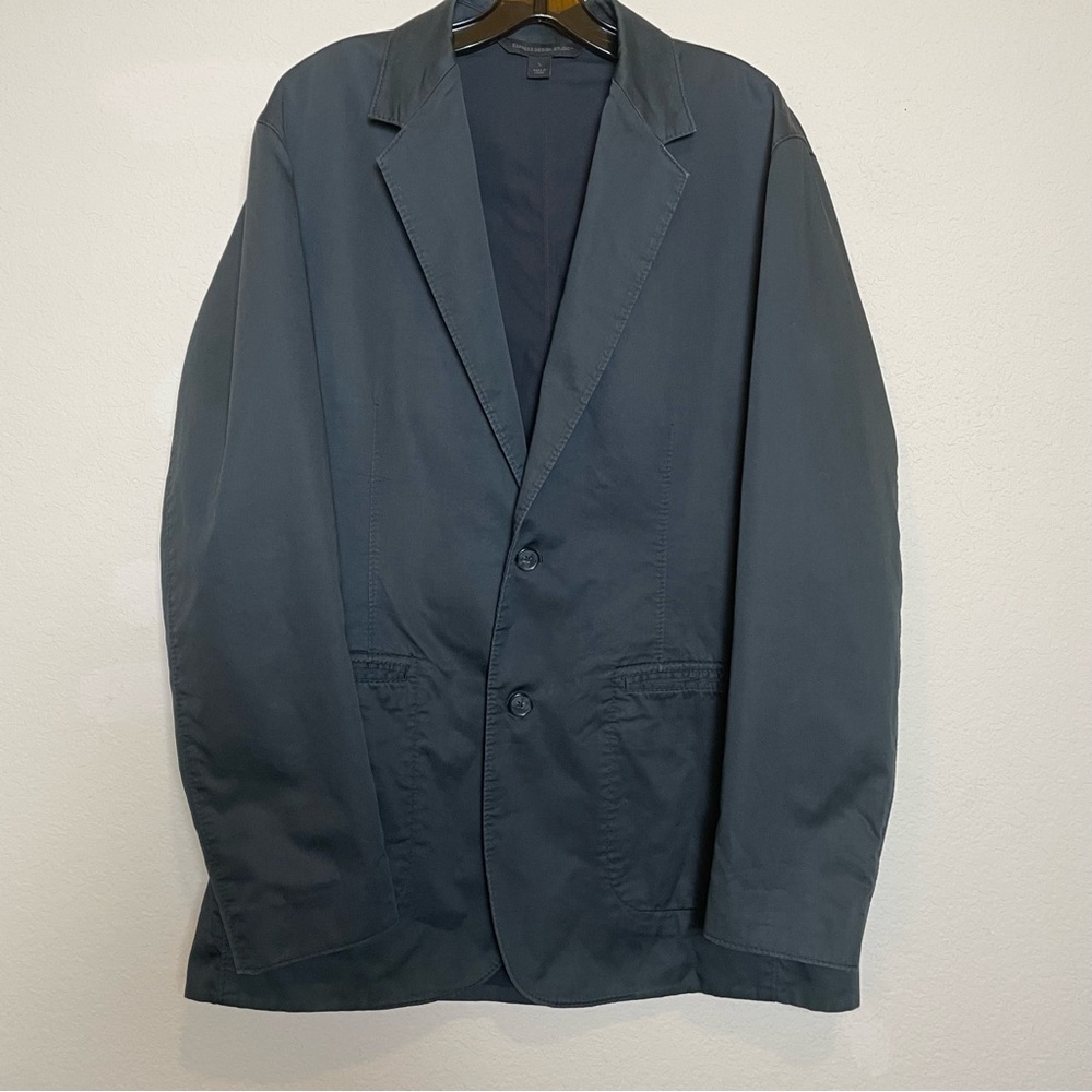 Express Studio Classic Navy Mens Blazer Sz Large